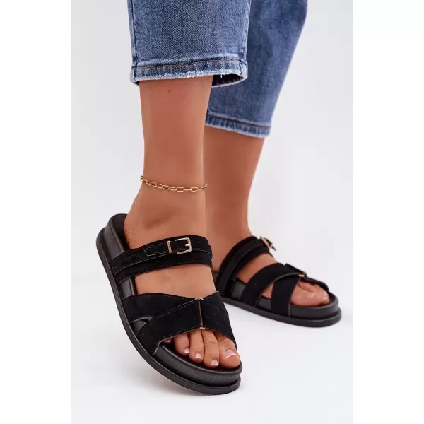  Damenhausschuhe BOTO SELORINA 41592 SCHWARZ 
