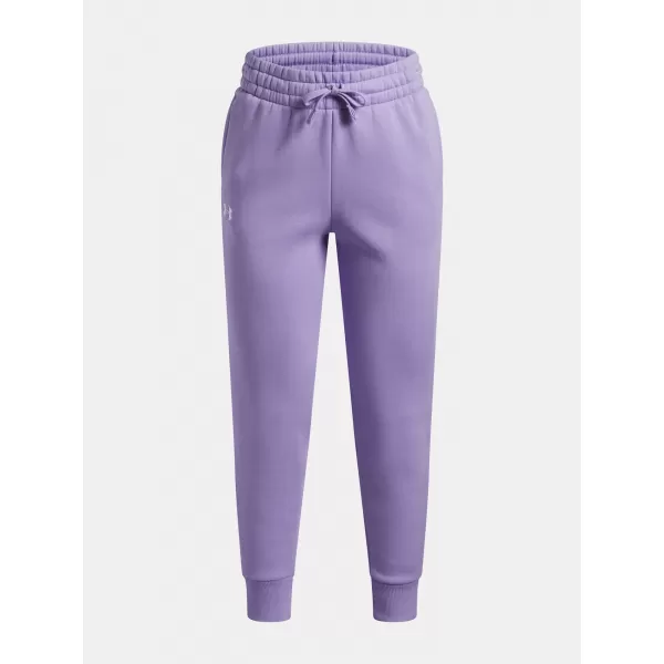  Jogginghose für Mädchen UNDER ARMOUR UA RIVAL FLEECE JOGGERS 1379525-538 LILA 
