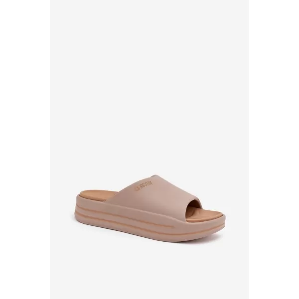  Damenhausschuhe BIG STAR SS274424 BEIGE Big Star Shoes 
