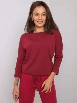Damenbluse BASIC FEEL GOOD RV-BZ-4691.43P BURGUND
