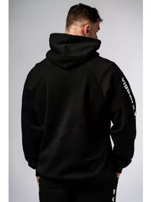 Kapuzenpullover HERO 300 BLACK Nebbia