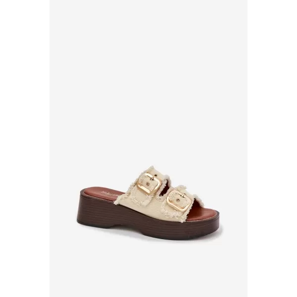  Damenhausschuhe BOTO RENELISSE 41325 BEIGE 
