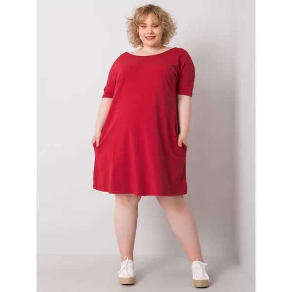  Kleid BASIC FEEL GOOD RV-SK-6639.02X BURGUND 