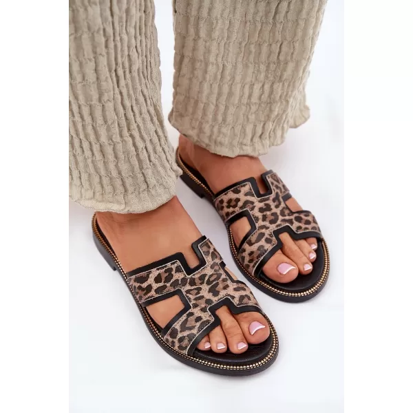  Damenhausschuhe ZAZOO 40383 BEIGE 