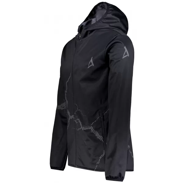  Premium-Softshelljacke für Herren ALTISPORT VOJ/ALM129JACK01 SCHWARZ GRAU 