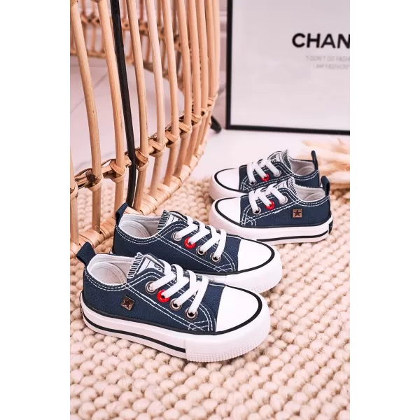 Kinder-Sneaker BIG STAR HH374195 NAVY Big Star Shoes 