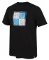 Herren-T-Shirt HUSKY TEE SQUARE M SCHWARZ