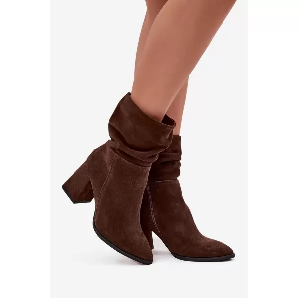  Damenstiefel ZAZOO 4216 BRAUN 
