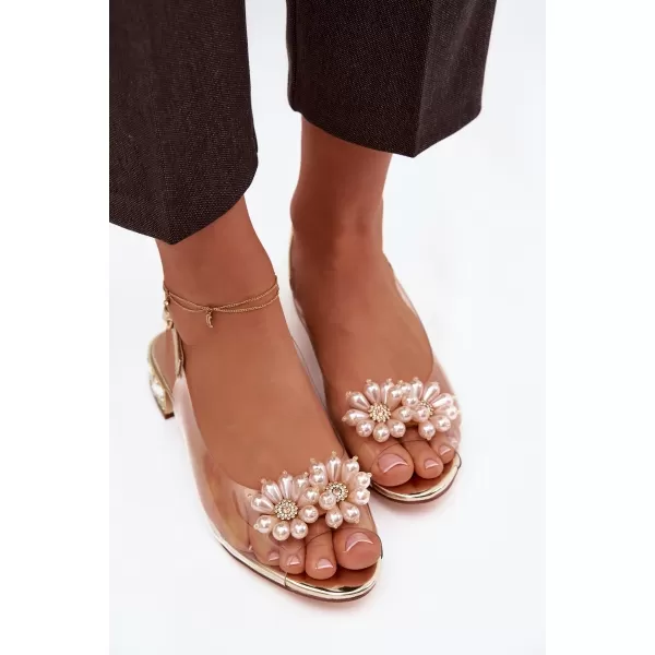  Damensandalen D&A MR52-229 GOLD 