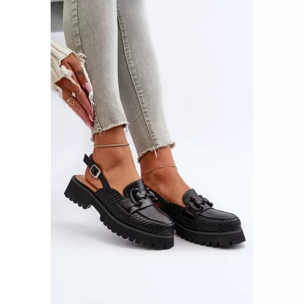  Damensandalen D&A MR38-656 SCHWARZ 