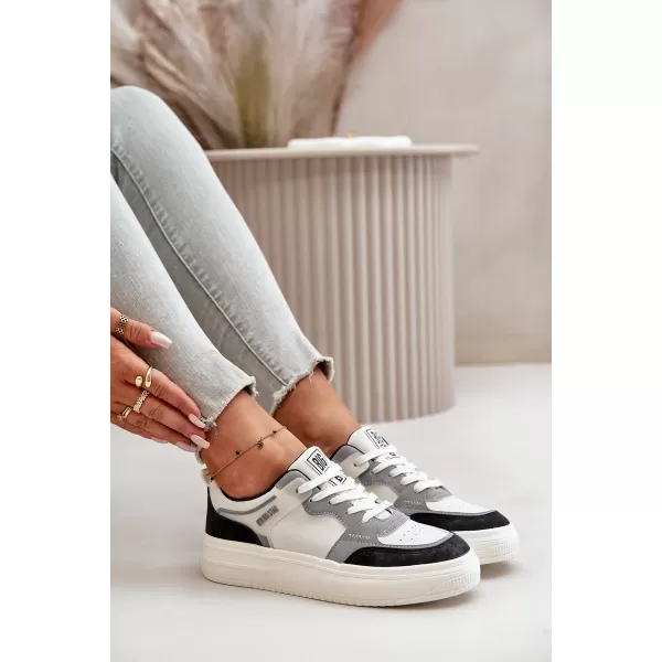  Damen-Sneaker BIG STAR OO274028 WEISS Big Star Shoes 