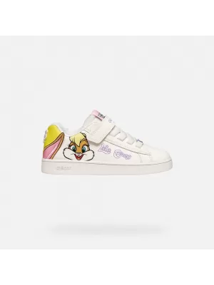 Mädchen-Sneaker GEOX ECLYPER J65LRH05411C0592 WEIß