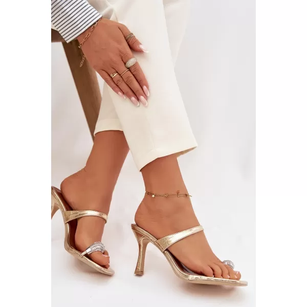  Damenpumps mit Absatz BOTO LORISSA 41453 GOLD 