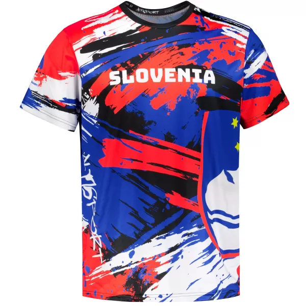  Premium-T-Shirt für Herren ALTISPORT VOJ/ALM036SI/TR01 STREIFEN 