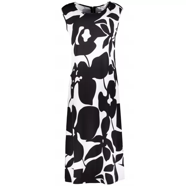  Kleid ALTISPORT HELAINE WEIß/SCHWARZ 
