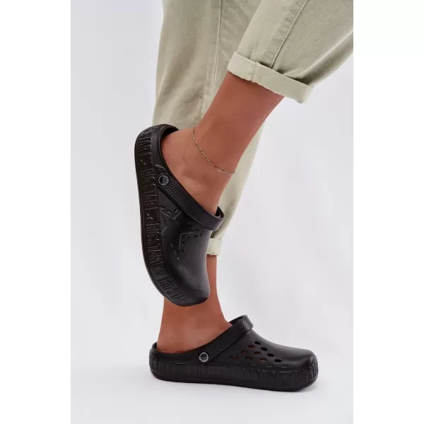  Damenhausschuhe BIG STAR TT274A084 SCHWARZ Big Star Shoes 