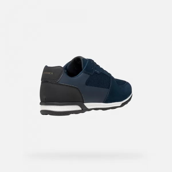  Herren-Sneaker GEOX SPHERICA ACTIF X3 G014609 DUNKELBLAU 
