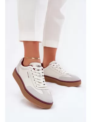 Damen-Sneaker LOPEZ JUST DARE SS2D4008 WEISS/GRAU Daniel Lopez Just Dare