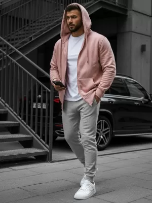 Herren-Sweatshirt DSTREET BX4834 ROSA