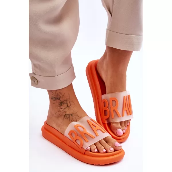  Damenhausschuhe VINCEZA BRAVE ORANGEN 