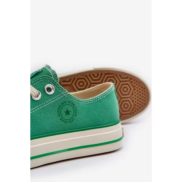  Damen-Sneaker BIG STAR NN274240 GRÜN Big Star Shoes 
