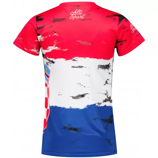  Premium-T-Shirt für Damen ALTISPORT VOJ/ALW036HR/TR01 KROATIEN 