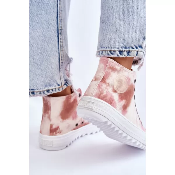  Damen-Sneaker BIG STAR LL274048 BEIGE/NUDE Big Star Shoes 