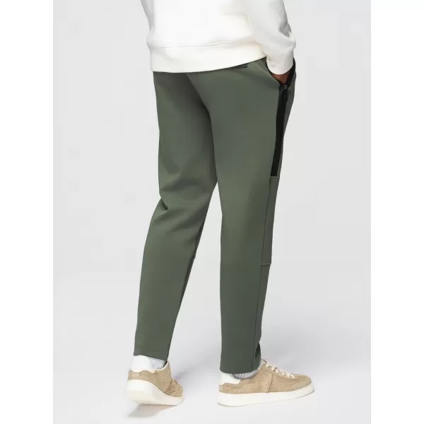  Herren-Jogginghose OMBRE OM-PASK-0281 DUNKLES OLIVGRÜN 