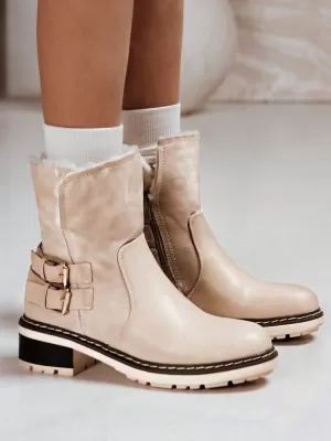 Damenschuhe DSTREET ZY1249 BEIGE