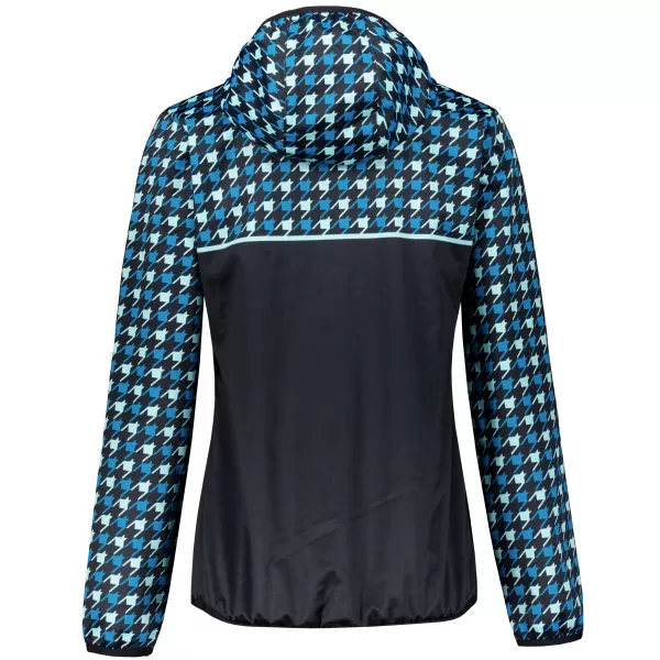  Premium-Softshelljacke für Damen ALTISPORT VOJ/ALW048JACK01 SCHWARZ UND BLAU 