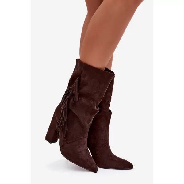  Damenschuhe mit Absatz BOTO DARLINA 40515 BRAUN 