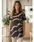 Premium-Shirt für Damen ALTISPORT VOJ/ALW088KOS01 BRAUN