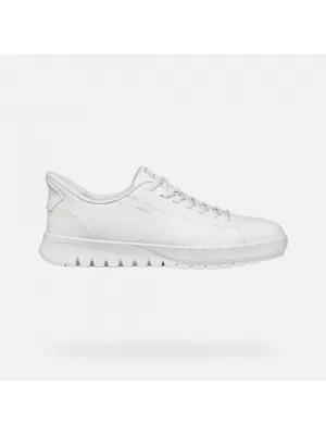 Herren-Sneaker GEOX FLEXTRIDE PLUS FAST IN G014650 WEIß