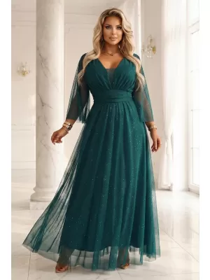 Kleid NUMOCO 654-1 FLASCHENGRÜN