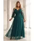 Kleid NUMOCO 654-1 FLASCHENGRÜN