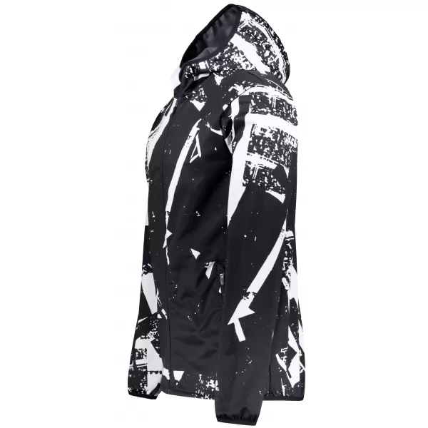  Premium-Softshelljacke für Herren ALTISPORT VOJ/ALM079JACK01 SCHWARZ UND WEIß 