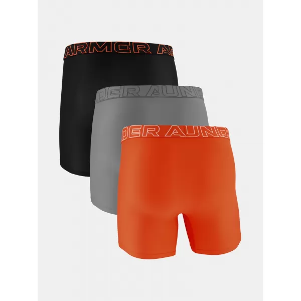  Herren-Boxershorts UNDER ARMOUR UA PERFORMANCE TECH MESH - SOLID 6IN - 1383884-690 ROT 