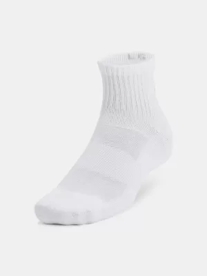 Socken UNDER ARMOUR UNISEX UA TC QTR (3 PÁRY) 1386372-100 WEIß