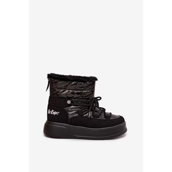  Winterstiefel für Damen LEE COOPER LCJ-25-3-3814 SCHWARZ 