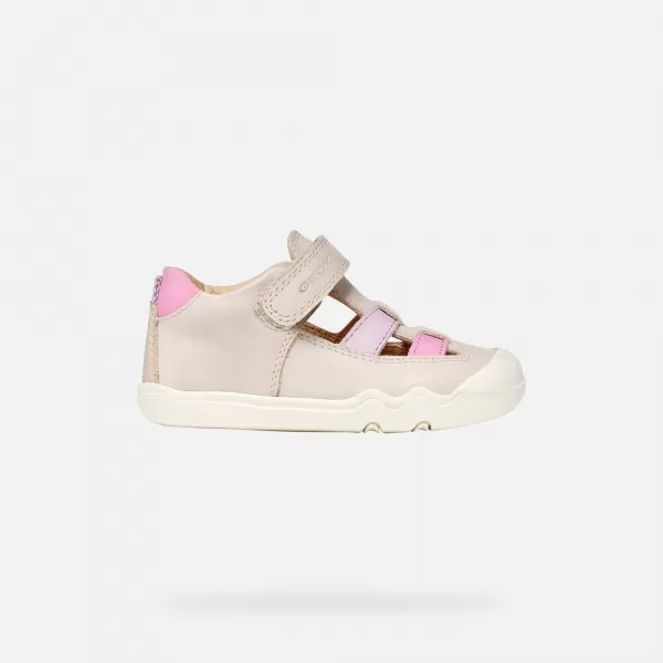  Mädchen-Sneaker GEOX STEPPIEUP B5563A000CLC0175 ROSA 