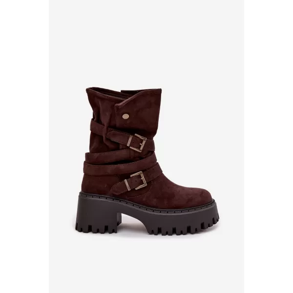  Damenschuhe mit Absatz BOTO NERELISA 40379 BRAUN 
