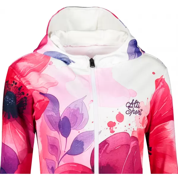  Hochwertiges Damen-Sweatshirt mit Reißverschluss ALTISPORT VOJ/ALW127MI02 ROSA 