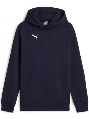 Kinder-Sweatshirt PUMA TEAMGOAL CASUALS HOODY JR 658619-06 PUMA MARINE/PUMA WEIß