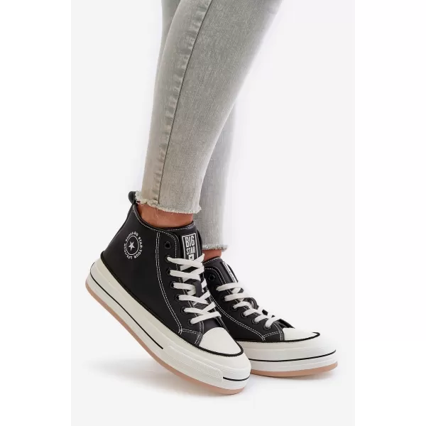  Damen-Sneaker BIG STAR OO274062 SCHWARZ Big Star Shoes 