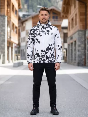 Premium-Softshelljacke für Herren ALTISPORT VOJ/ALM108JACK01 WEIß