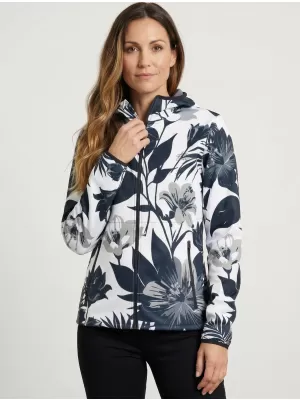 Premium-Softshelljacke für Damen ALTISPORT VOJ/ALW115JACK01 SCHWARZ/WEIß