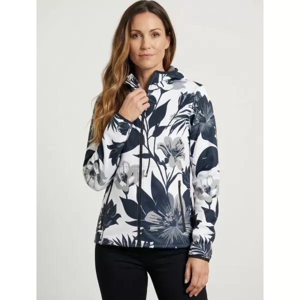  Premium-Softshelljacke für Damen ALTISPORT VOJ/ALW115JACK01 SCHWARZ/WEIß 