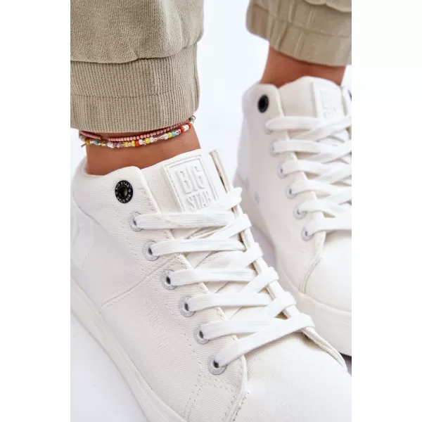  Damen-Sneaker BIG STAR LL274002 WEISS Big Star Shoes 