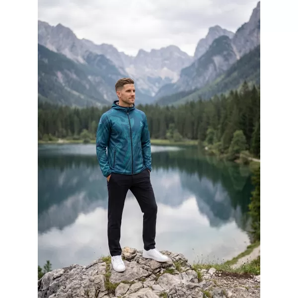  Premium-Softshelljacke für Herren ALTISPORT VOJ/ALM072JACK01 KEROSIN 