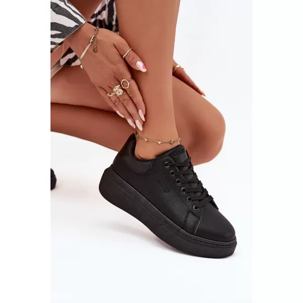  Damen-Sneaker BIG STAR SS274244 SCHWARZ Big Star Shoes 
